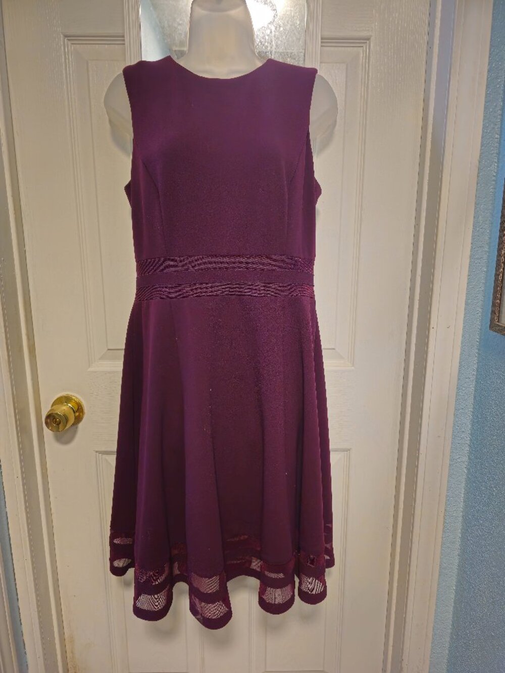 Calvin Klein fit and flare dress